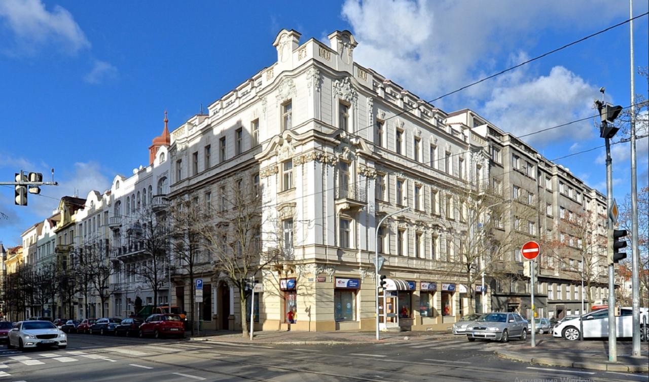Wonderful Apartment In Vinohrady Prag Exteriör bild