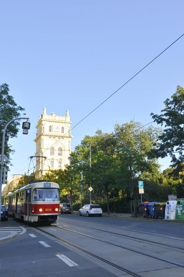 Wonderful Apartment In Vinohrady Prag Exteriör bild