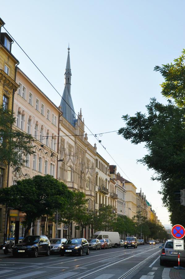 Wonderful Apartment In Vinohrady Prag Exteriör bild